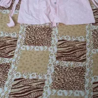 لباس کاپشن پافر شلوار دخترانه