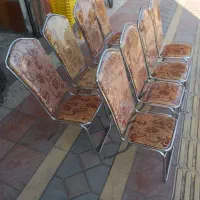 صندلی فلزی پشت بلند ثابت|صندلی و نیمکت|محمودآباد, |دیوار