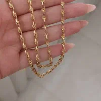 زنجیر یزدی طرح طلا
