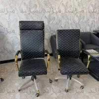 صندلی اداری مدیریتی چرم لوکس صندلی گردان|دفتر کار|تهران, حبیب الله|دیوار