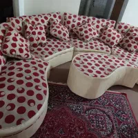 مبل ال فانتزی بدون پارگی و فرو رفته گی مبل L