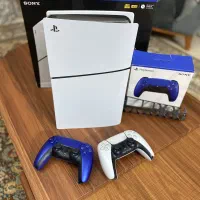 ps5 slim درحد اکبند دو دسته