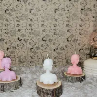 فروش شمع‌های تزیینی دست‌ساز|صنایع دستی و سایر لوازم تزئینی|بیرجند, |دیوار