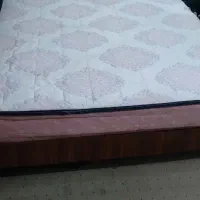 تخت خاب دونفره باتشک رویال بدون خط وخش|تخت و سرویس خواب|کارون, |دیوار