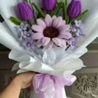 گل آبی|گل مصنوعی|سهند, |دیوار