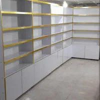 کتابخانه ،شلف ،قفسه چوبی ،دکورر|کتابخانه، شلف، قفسه‌های دیواری|قزوین, |دیوار