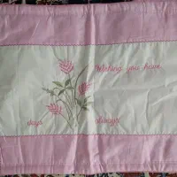 یک جفت روبالشتی گلدوزی