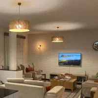 لوستر و آباژور دستساز با رافیا سبک بوهو و طبیعی|لوستر و چراغ آویز|کرج, گلشهر|دیوار