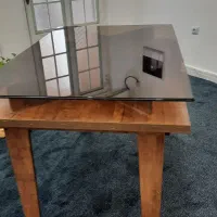 میز ۴نفره غذاخوری|میز و صندلی غذاخوری|شوش, |دیوار