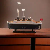 بخور سرد کشتی تایتانیک بخار ۲ حالته + نور RGB