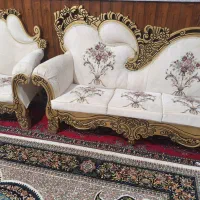 مبل هفت نفره و جلو مبلی سالم|مبلمان خانگی و میز عسلی|زاهدان, |دیوار