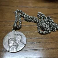 زنجیر یزدی دستباف با پلاک
