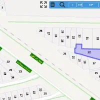 زمین 356 متری مشرف به 55 متری