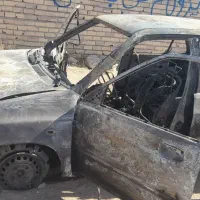 پراید مدل90،سوخته