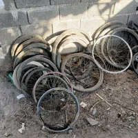 لوازم دوچرخه رینگ کاما لاستیک فرمون و غیره|دوچرخه، اسکیت، اسکوتر|ماهدشت, |دیوار