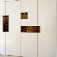 طراحی و ساخت کمد دیواری تضمینی|جاکفشی، کمد، دراور|اسلامشهر, شهرک طالقانی|دیوار