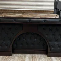 ست مبل چرمی - میز مدیریتی چرم دوزی|مبلمان اداری|قشم, |دیوار