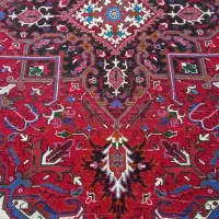 فرش دستبافت 25رج|فرش|قلعه چای, |دیوار