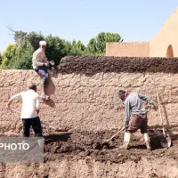 چینه کشی زمین دو هکتاری