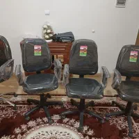 4 عدد صندلی کامپیوتر نو کاملاً سالم