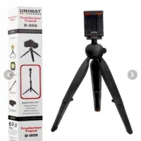 رینگ لایت و سه پایه نگهدارنده گوشی و مونوپاد