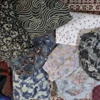 پارچه چادری رنگی