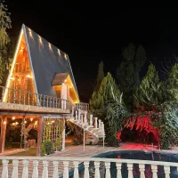 کد کاخ ، با ۲ خواب و کلبه سوییسی و دو استخر