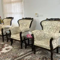 مبل سلطنتی ۷ نفره|مبلمان خانگی و میز عسلی|شلمان, |دیوار