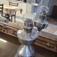 گردسوز نفتی چراغ خوراک پز نفتی و تلفن قدیمی