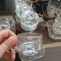 سرویس چای‌خوری شیشه‌ای (بلور)