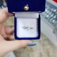 انگشتر طرح برگ نقره|بدلیجات|کرمانشاه, |دیوار