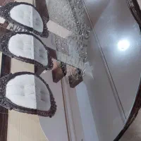 میزه نهارخوری 8نفره جنس چوب روس