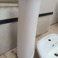 روشویی  سالم  مانند نو به همراه اینه|لوازم سرویس بهداشتی|شیراز, دکتر حسابی|دیوار