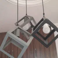لوستر فلزی|لوستر و چراغ آویز|رشت, دیلمان|دیوار