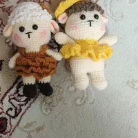 عروسک بافتنی|اسباب‌بازی بچه|یزد, |دیوار