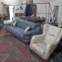 مبل راحتی بارسلون تدی هشت نفره لوکس|مبلمان خانگی و میز عسلی|رباطکریم, رباطکریم|دیوار