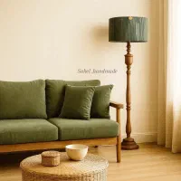 آباژور ایستاده چوبی کد ۰۳ مدل بلوط