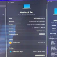 مک‌بوک پرو ۲۰۱۷ تاچ بار|رایانه همراه|تهران, جنت‌آباد شمالی|دیوار