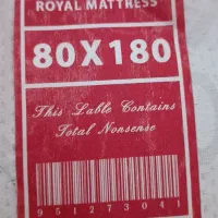 تخت ۸۰×۱۸۰ با تشک رویال|تخت و سرویس خواب|تهران, فدک|دیوار