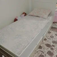 تخت یک نفره بدون تشک