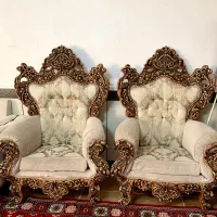 فروش مبل سلطنتی  9نفره|مبلمان خانگی و میز عسلی|برازجان, |دیوار