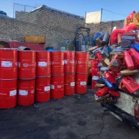 بشکه درب باز وبسته