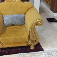 فروش مبل ۷ نفر با میز عسلی جلو مبلی