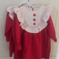 لباس یلدایی ست خواهرانه|کفش و لباس بچه|مشهد, تربیت (صدف)|دیوار