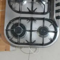 گاز صفحه ای ۴شعله استیل