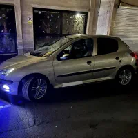 پژو 206 تیپ 2 فرانسوی|خودرو سواری و وانت|مشهد, شهید قربانی|دیوار