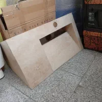 سنگ روشویی سالم با آینه پشت نور دار