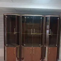 بوفه ، کمد ۳ تکه هالوژن دار|بوفه، ویترین، کنسول|شیراز, میدان قائم|دیوار