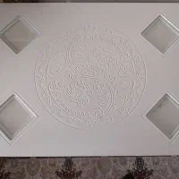 میز عسلی سفید رنگ