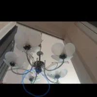 لوستر پنج شاخه فانتزی